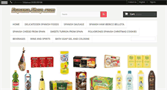 Desktop Screenshot of espana-shop.com